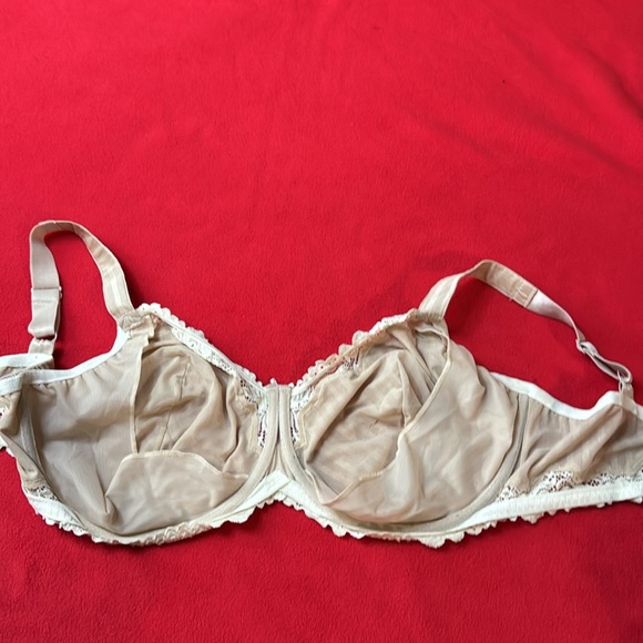 Modern 42H Lace white Cream Tan Bra - Picture 4 of 6